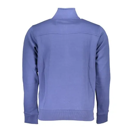 SWEAT-SHIRT BLEU À FERMETURE ÉCLAIR POUR HOMME US GRAND - U.S. GRAND