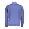 SWEAT-SHIRT BLEU À FERMETURE ÉCLAIR POUR HOMME US GRAND - U.S. GRAND