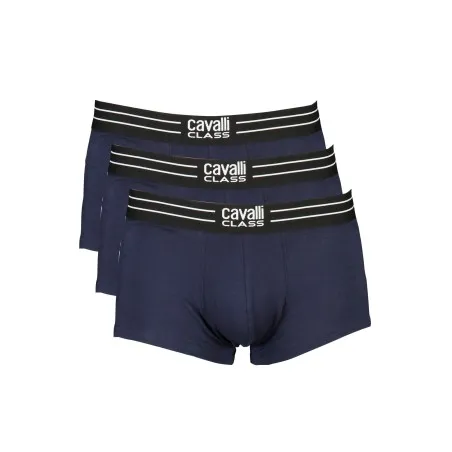 BOXER HOMME CAVALLI CLASS BLEU - CAVALLI CLASS