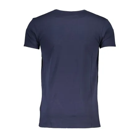 T-SHIRT MANCHES COURTES HOMME CAVALLI CLASS BLEU - CAVALLI CLASS