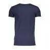 T-SHIRT MANCHES COURTES HOMME CAVALLI CLASS BLEU - CAVALLI CLASS