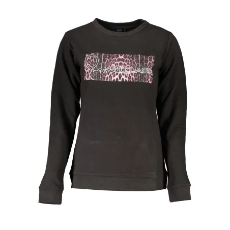 SWEAT-SHIRT SANS FERMETURE ÉCLAIR POUR FEMME CAVALLI CLASS NOIR - CAVALLI CLASS