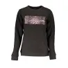 SWEAT-SHIRT SANS FERMETURE ÉCLAIR POUR FEMME CAVALLI CLASS NOIR - CAVALLI CLASS