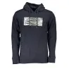 SWEAT-SHIRT SANS FERMETURE ÉCLAIR BLEU POUR HOMMES CAVALLI CLASS - CAVALLI CLASS