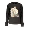SWEAT-SHIRT SANS FERMETURE ÉCLAIR POUR FEMME CAVALLI CLASS NOIR - CAVALLI CLASS