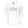 SWEAT-SHIRT SANS FERMETURE ÉCLAIR BLANC POUR HOMMES CAVALLI CLASS - CAVALLI CLASS