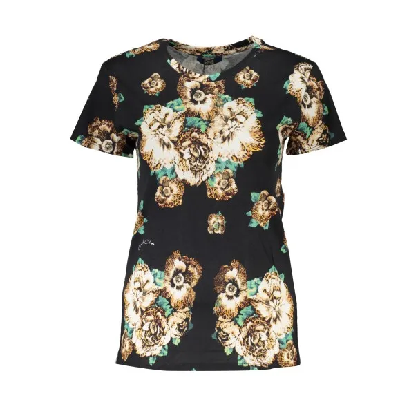 T-SHIRT À MANCHES COURTES FEMME CAVALLI CLASS NOIR - CAVALLI CLASS