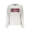 SWEAT-SHIRT FEMME CAVALLI CLASS BLANC SANS ZIP - CAVALLI CLASS
