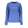 CAVALLI SWEAT-SHIRT SANS FERMETURE FEMME CLASS BLEU - CAVALLI CLASS