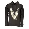 SWEAT-SHIRT ZIPPÉ NOIR CAVALLI CLASS POUR HOMMES - CAVALLI CLASS