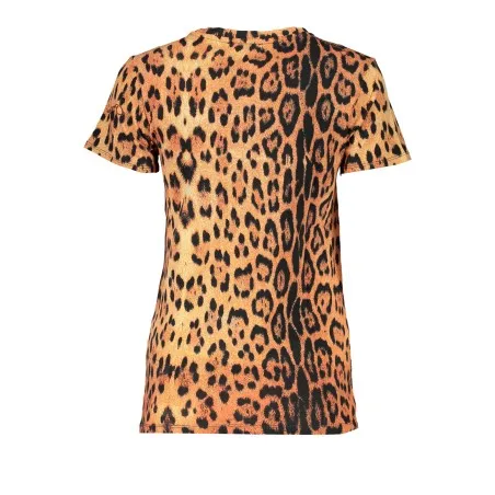 T-SHIRT À MANCHES COURTES FEMME CAVALLI CLASS ORANGE - CAVALLI CLASS