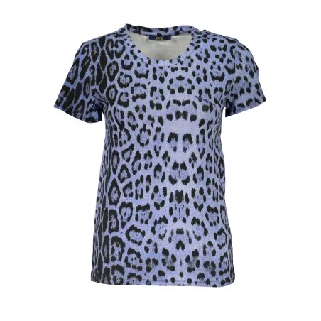 T-SHIRT À MANCHES COURTES FEMME CAVALLI CLASS BLEU - CAVALLI CLASS