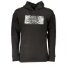 SWEAT-SHIRT ZIPPÉ NOIR CAVALLI CLASS POUR HOMMES - CAVALLI CLASS