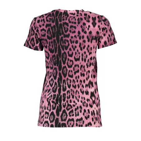 T-SHIRT À MANCHES COURTES FEMME CAVALLI CLASS ROSE - CAVALLI CLASS