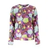 SWEAT-SHIRT FEMME CAVALLI CLASS SANS ZIP VIOLET - CAVALLI CLASS