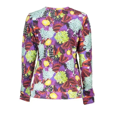 SWEAT-SHIRT FEMME CAVALLI CLASS SANS ZIP VIOLET - CAVALLI CLASS