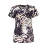 T-SHIRT À MANCHES COURTES FEMME CAVALLI CLASS ROSE - CAVALLI CLASS