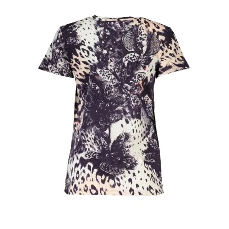 T-SHIRT À MANCHES COURTES FEMME CAVALLI CLASS ROSE - CAVALLI CLASS