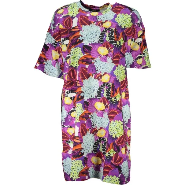 CAVALLI CLASS ROBE COURTE FEMME VIOLET - CAVALLI CLASS