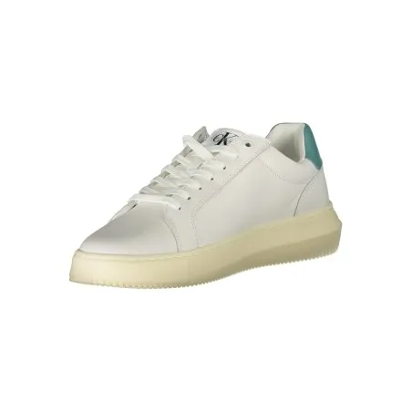 CHAUSSURES DE SPORT POUR HOMMES CALVIN KLEIN BLANCHES - CALVIN KLEIN