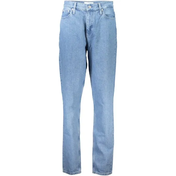 CALVIN KLEIN JEAN EN DENIM FEMME BLEU - CALVIN KLEIN