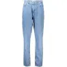 CALVIN KLEIN JEAN EN DENIM FEMME BLEU - CALVIN KLEIN
