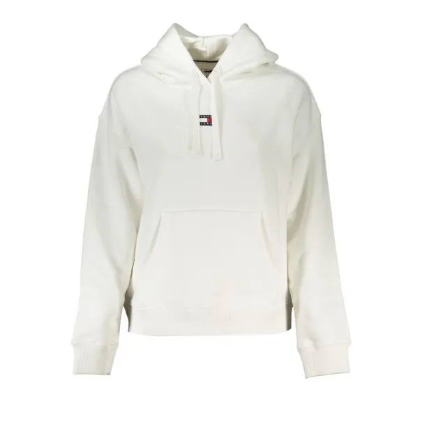 SWEAT-SHIRT SANS FERMETURE ÉCLAIR POUR FEMME TOMMY HILFIGER BLANC - TOMMY HILFIGER