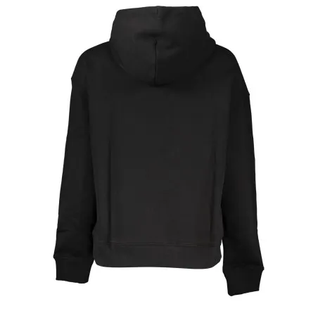 SWEAT-SHIRT SANS FERMETURE ÉCLAIR POUR FEMME TOMMY HILFIGER NOIR - TOMMY HILFIGER