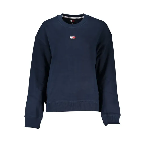 SWEAT-SHIRT SANS FERMETURE ÉCLAIR BLEU TOMMY HILFIGER FEMME - TOMMY HILFIGER
