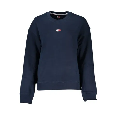 SWEAT-SHIRT SANS FERMETURE ÉCLAIR BLEU TOMMY HILFIGER FEMME - TOMMY HILFIGER