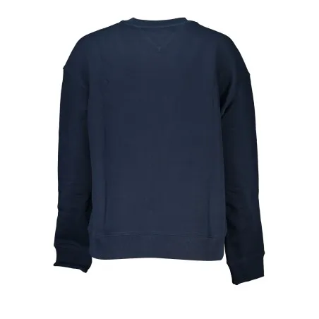 SWEAT-SHIRT SANS FERMETURE ÉCLAIR BLEU TOMMY HILFIGER FEMME - TOMMY HILFIGER