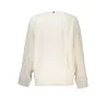 TOMMY HILFIGER SWEAT-SHIRT SANS FERMETURE FEMME BEIGE - TOMMY HILFIGER