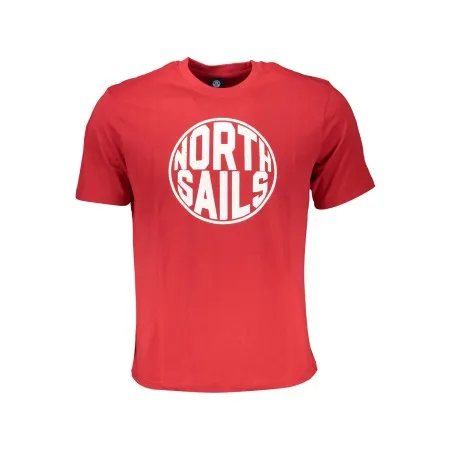 NORTH SAILS T-SHIRT MANCHES COURTES HOMME ROUGE - NORTH SAILS