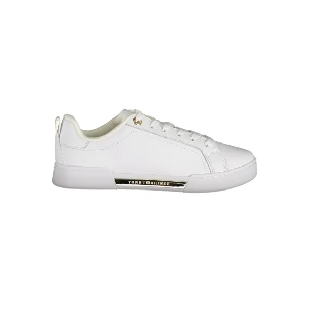 CHAUSSURES DE SPORT POUR FEMMES TOMMY HILFIGER BLANCHES - TOMMY HILFIGER