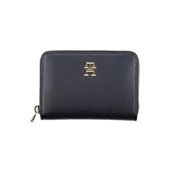 PORTEFEUILLE FEMME TOMMY HILFIGER BLEU - TOMMY HILFIGER