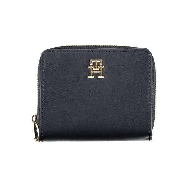 PORTEFEUILLE FEMME TOMMY HILFIGER BLEU - TOMMY HILFIGER