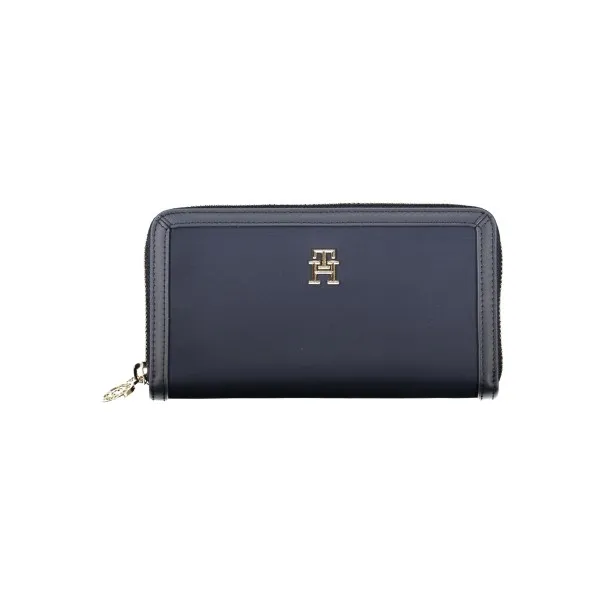 PORTEFEUILLE FEMME TOMMY HILFIGER BLEU - TOMMY HILFIGER