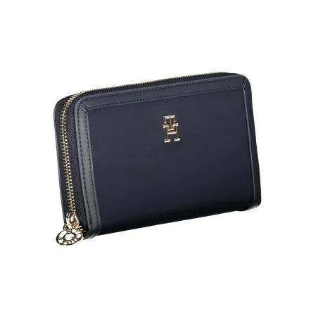 PORTEFEUILLE FEMME TOMMY HILFIGER BLEU - TOMMY HILFIGER