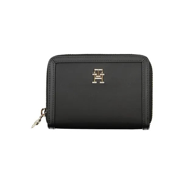 PORTEFEUILLE FEMME TOMMY HILFIGER NOIR - TOMMY HILFIGER