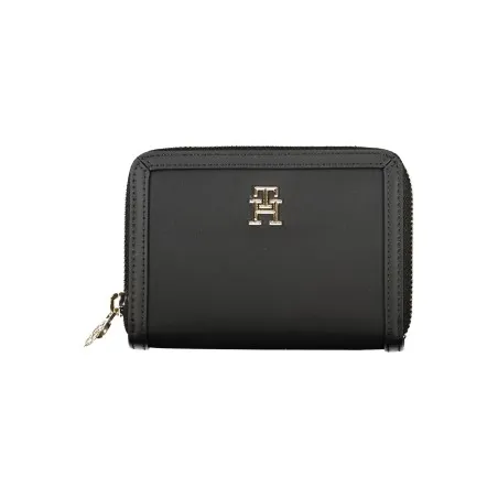PORTEFEUILLE FEMME TOMMY HILFIGER NOIR - TOMMY HILFIGER