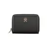 PORTEFEUILLE FEMME TOMMY HILFIGER NOIR - TOMMY HILFIGER
