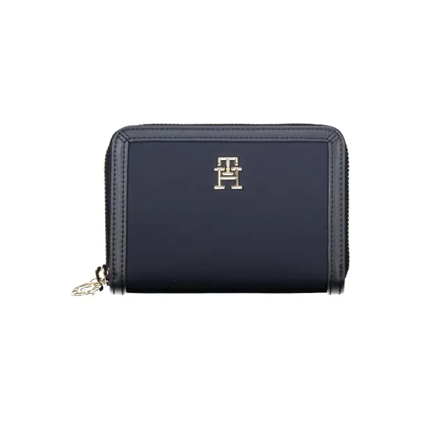 PORTEFEUILLE FEMME TOMMY HILFIGER BLEU - TOMMY HILFIGER