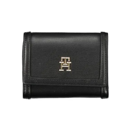 PORTEFEUILLE FEMME TOMMY HILFIGER NOIR - TOMMY HILFIGER