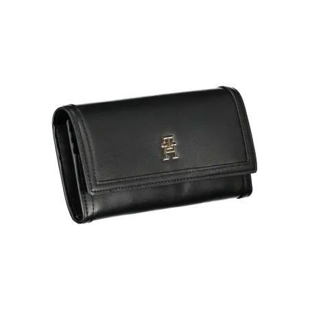 PORTEFEUILLE FEMME TOMMY HILFIGER NOIR - TOMMY HILFIGER