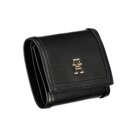 PORTEFEUILLE FEMME TOMMY HILFIGER NOIR - TOMMY HILFIGER
