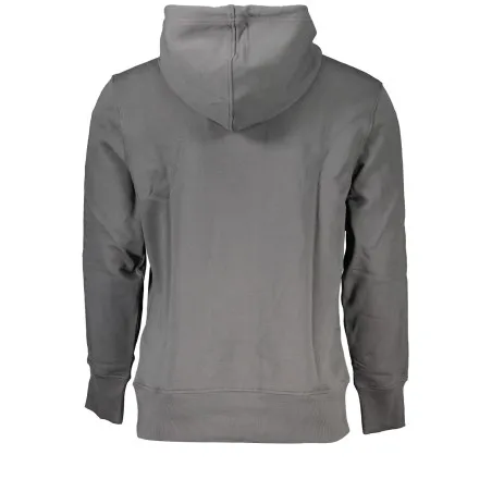 SWEAT-SHIRT SANS FERMETURE ÉCLAIR GRIS CALVIN KLEIN POUR HOMMES - CALVIN KLEIN