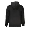 SWEAT-SHIRT ZIPPÉ NOIR CALVIN KLEIN POUR HOMMES - CALVIN KLEIN