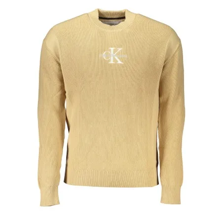 PULL BEIGE POUR HOMMES CALVIN KLEIN - CALVIN KLEIN