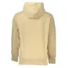 SWEAT-SHIRT SANS FERMETURE ÉCLAIR BEIGE CALVIN KLEIN POUR HOMMES - CALVIN KLEIN