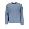 SWEAT-SHIRT SANS FERMETURE ÉCLAIR BLEU CALVIN KLEIN POUR HOMMES - CALVIN KLEIN
